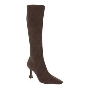 Steve Madden Women's Flute Knee High Dress Boots Chocolate Size 6 1/2
